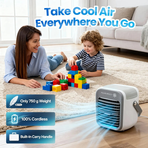 Portable Air Conditioner, Portable Evaporative Air Conditioner, Best Portable AC 2024, Mini AC for car, Evaporative Air Cooler battery powered