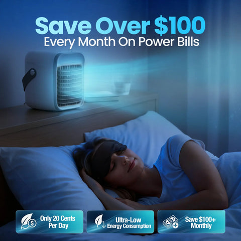 Portable Air Conditioner, Portable Evaporative Air Conditioner, Best Portable AC 2024, Mini AC for car, Evaporative Air Cooler battery powered